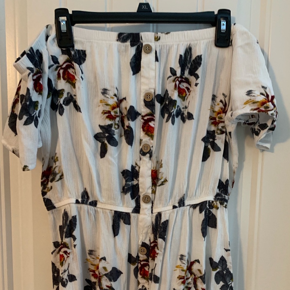 Off the shoulder dress